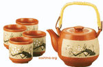 Japanese Ume Tea Set