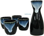 Blue Moon Sake Set