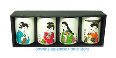 Geisha Tea Cup Set